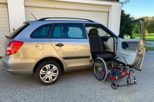 Bild: barrierefreier Umbau bei der Beifahrerseite